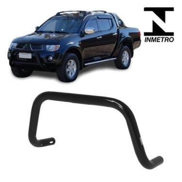 Imagem de Parachoque Quebra Mato L200 Triton 2008 2009 2010 2011 Preto - CCF