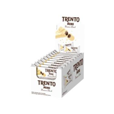 Imagem de Caixa Chocolate Trento Branco Dark 512g C/ 16 Unidades