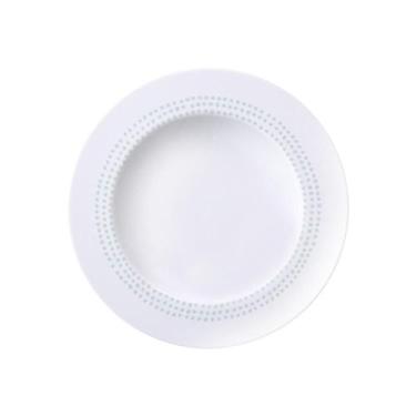 Imagem de Prato Fundo Tramontina Monocroma em Porcelana Decorada 23 cm