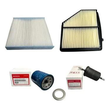 Imagem de Kit Filtros Revisão Honda Hrv 2016 A 2021 Genuíno