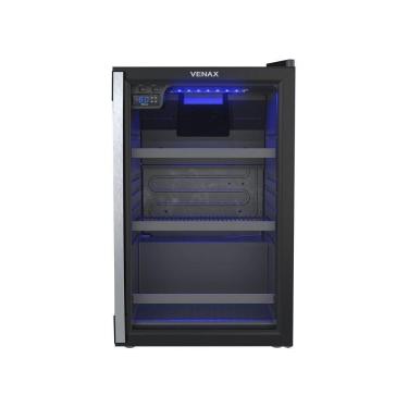 Imagem de Cervejeira Venax Blue Light 100 Preto Fosco 127V