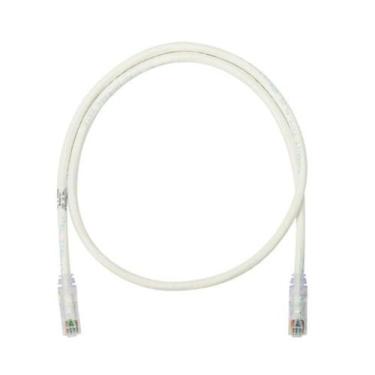 Imagem de Cabo de Rede Patch Cord Internet Cat6 1,50M 1Gbps Branco Panduit - NK6