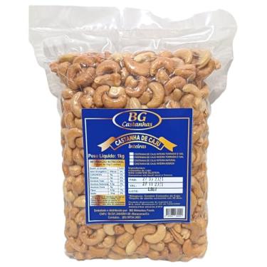 Imagem de CASTANHA DE CAJU INTEIRA TORRADA SEM SAL W1 1kg
