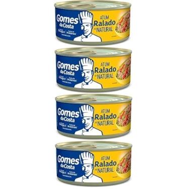 Imagem de Kit + 4 Atum Ralado ao Natural Gomes Da Costa 170GR