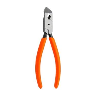 Imagem de Baoblaze Alicate de corte de arame Alicate de corte de arame diagonal angular multifuncional Cortador nivelado para artesanato Fabricação de joias Modelismo, 45 Graus