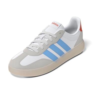 Imagem de adidas Tênis masculino Barreda Decode, Branco/Semi Azul Burst/Laranja Semiimpacto, 41