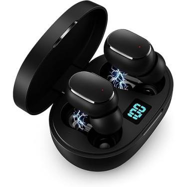 Imagem de Fone de Ouvido Bluetooth 5.1 TWS Wireless com Visor LED, Som Hi-Fi Estéreo, Cancelamento de Ruído, Toque Inteligente, Bateria Longa, Microfone, Compatível com Android e iOS