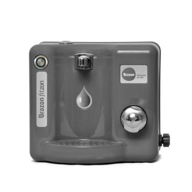 Imagem de Purificador Água Natural Alcalina Ionizada C/ Ozônio Fitzon Cinza 110V - Brazon