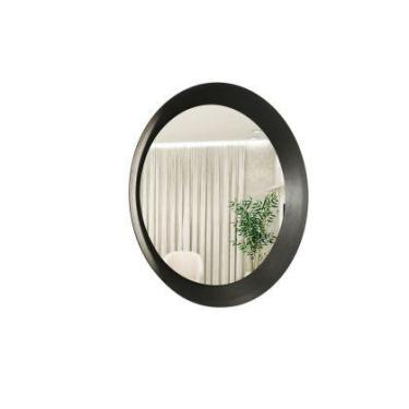 Imagem de Espelho Decorativo Paella Preto 60 cm Redondo - E2G Design