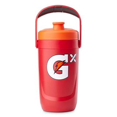 Imagem de Gatorade Gx Jarro de desempenho, 1,8 l, à prova de vazamento, antiderrapante, ótimo para atletas, vermelho