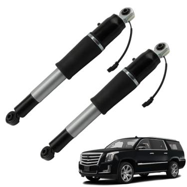 Imagem de Conjunto de amortecedor traseiro de 2 peças com Escalade, Escalade ESV, Chevy Suburban Tahoe Silverado 1500, GMC Yukon XL 1500 2015-2020 substituições de amortecedor traseiro # 84176675 23151122