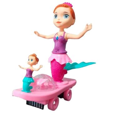 Imagem de Boneca Sereia Efeitos Sonoros Luz E Movimento Lovely