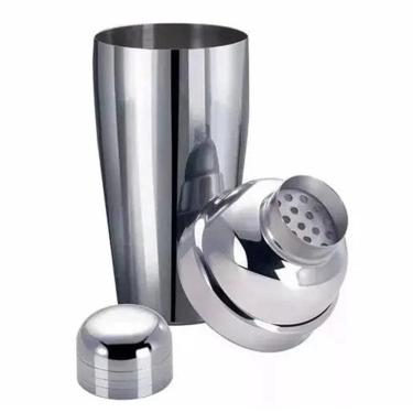 Imagem de Coqueteleira Inox Com Tampa Dosador 550Ml C/Aparador De Gelo