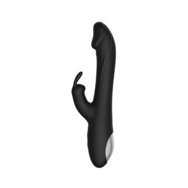 Imagem de Vibrador Com Movimento Vai e Vem Com Estimulador Rabbit 10 modos de vi