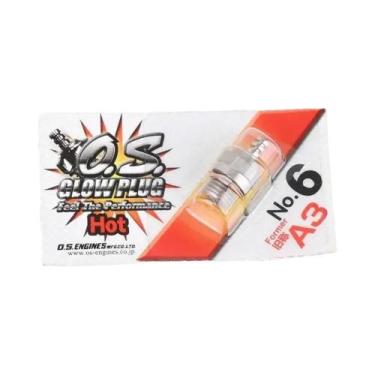 Imagem de Plugue De Aquecimento Para Motor Nitro De Carro RC OS O.S. Peça Origin