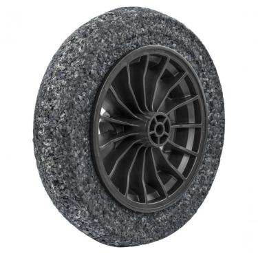 Imagem de Roda Plástica 8" Para Carrinho De Mão Tramontina Com Pneu Maciço Em Borracha Macia