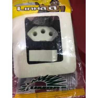 Imagem de Tomada  20A e Interruptor simples do STX da Alumbra s/a caixinha.