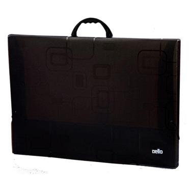 Imagem de Maleta com alça Dellofine A3 preta  2151.P Dello