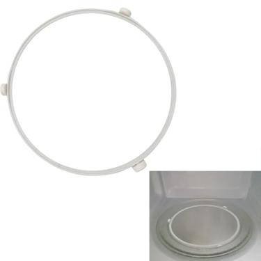 Imagem de 1 pacote WB06X10705 Anel de suporte para toca-discos de micro-ondas, rolo giratório para micro-ondas GE, anel interno de substituição, anel de rolo de micro-ondas, suporte de bandeja de placa de vidro