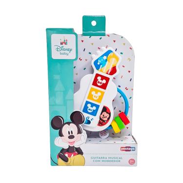 Imagem de Guitarra Musical com Mordedor Disney Baby Yes Toys