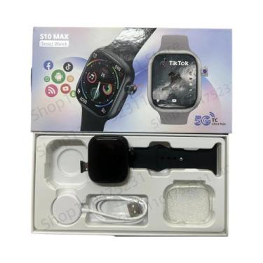 Imagem de Smartwatch 5G Android S10 MAX Com Câmera Rotativa De 2.29 Polegadas, G