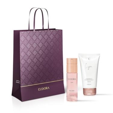 Imagem de Combo Lyra Presentear: Loção Hidratante Corporal 150ml + Desodorante Body Spray 100ml + Sacola Eudora
