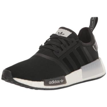 Imagem de adidas Tênis de corrida feminino NMD_r1, Preto/branco/cinza, 10