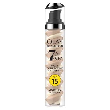 Imagem de CC Cream by Olay, Total Effects Tone Correcting Moisturizer with Sunscreen, Light to Medium 1.7 fl. oz. Packaging may Vary