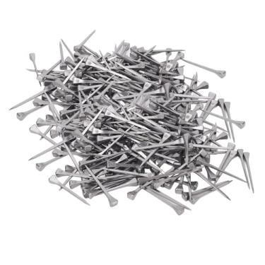 Imagem de 250 peças de sapatos de cavalo, pregos de ferradura E6 de 5,1 polegadas, ferramentas de ferradura de cavalo de aço inoxidável, ferramentas de ferradura de casco de 5,3 cm, acessório firme para