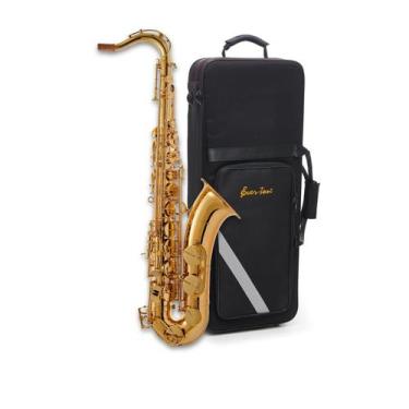 Imagem de Saxofone tenor ever-ton first laqueado com estojo luxo
