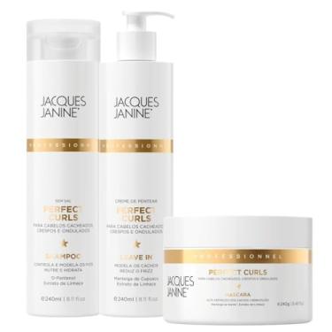 Imagem de Kit Jacques Janine Power Perfect Curls Shampoo 240ml Duo Hidratação Intensa