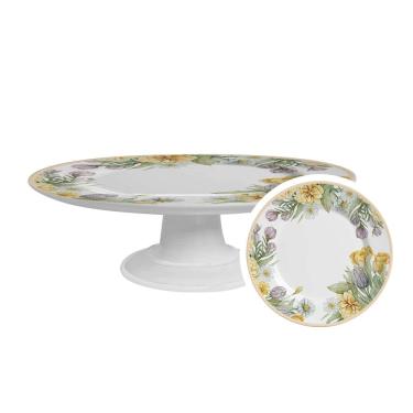 Imagem de Boleira Easter Colors 34 Cm Em Cerâmica Alleanza