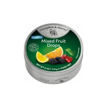 Imagem de Bala de Frutas Zero Açúcar Cavendish & Harvey Lata 175g