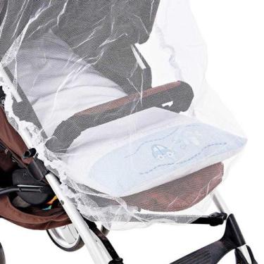 Imagem de Mosquiteiro para Carrinho de Bebê Véu com Elastico para carrinho bebe 