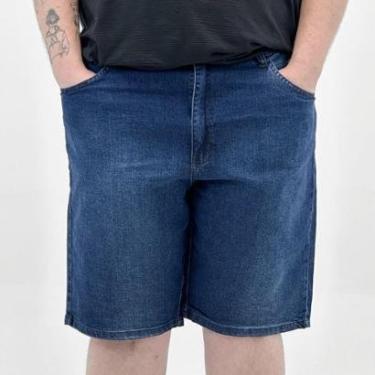 Imagem de Bermuda Vilejack Jeans Plus Size Masculina-Masculino