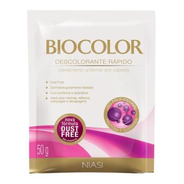 Imagem de Sachê Descolorante Biocolor Proteína e Queratina 50g, ÚNICO, Incolor