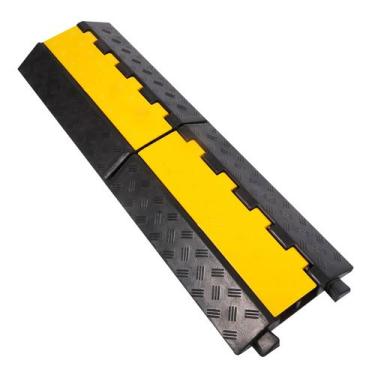 Imagem de Rampa de cabo YONSHENG Rubber 2 canais com capacidade de carga de 10.0