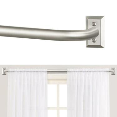 Imagem de Vareta de cortina TANGWIN Nickel Wrap Around 168-305 cm Blackout