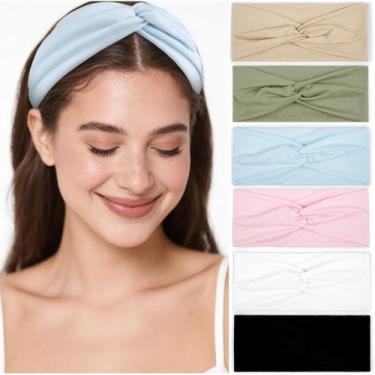 Imagem de Bandanas TERSE para mulheres, faixas antiderrapantes Twist Head