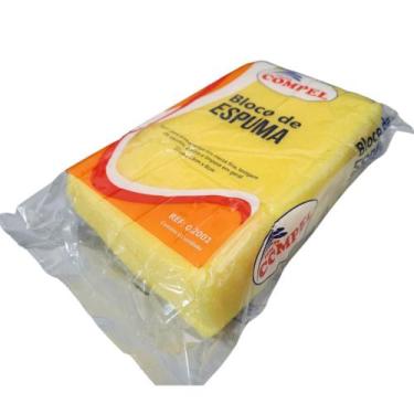 Imagem de Espuma Para Massa Macia Fina Compel Aplicador Acabamento Reboco Massa 