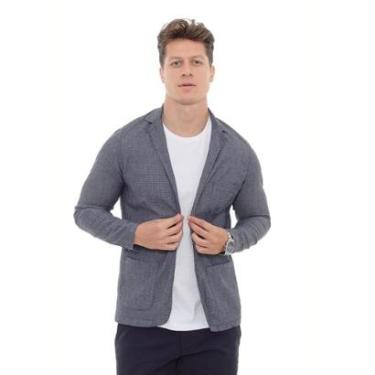 Imagem de Blazer Básico Masculino Slim Roupa Esporte Fino Alfaiataria-Masculino