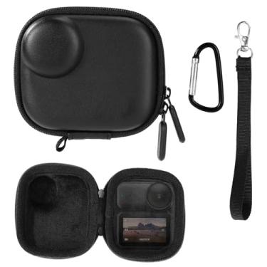 Imagem de Mini Bolsa de Transporte para DJI, Estojo Protetor Preto com Mosquetão Estojo Portátil para Acessórios de Câmera DJI Osmo Nano