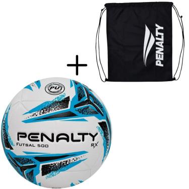 Imagem de Kit 01 Bola De Futsal Penalty RX 500 XXIII 2023+1 Bolsa,Sacola Penalty De Ginastica Academia Gym Bag-Masculino