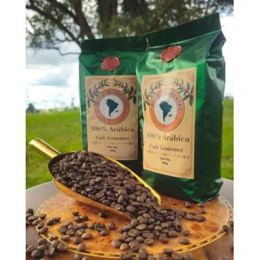 Imagem de Café Continental, (500g) em Grãos torrados. 100% Arábica do tipo exportação, Café padrão Ouro no Mundo.