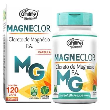 Imagem de Cloreto de Magnésio P.A. - MagneClor - 120 cápsulas