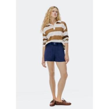 Imagem de Shorts Hering Com Cinto Feminino-Feminino