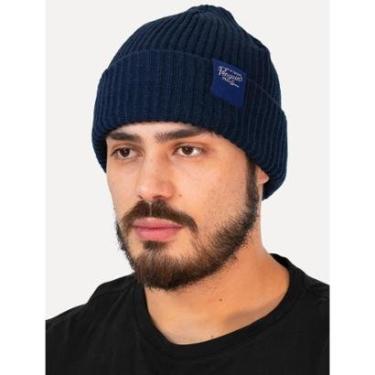 Imagem de Gorro/Touca Original Penguin Masculino Etiqueta Azul Marinho-Masculino