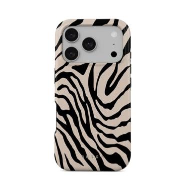 Imagem de BURGA Capa de telefone para iPhone 17 Pro - bonita, moderna, estética, padrão de designer, capa de telefone 16Pro, proteção rígida - serve para Apple iPhone 17 Pro capa para mulheres e homens