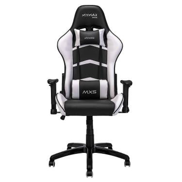 Imagem de Cadeira Gamer MX5 Giratoria Preto e Branco - MYMAX