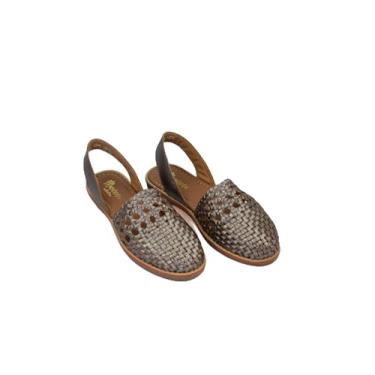 Imagem de Macarena Collection Sandálias femininas de couro para mulheres | Huarache sandálias mexicanas feitas à mão | Sandálias femininas confortáveis e elegantes 2340, Oxford, 35